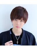 ナチュラルショートウルフ