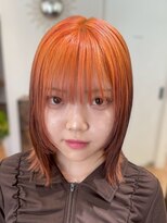 ジエクト ヴィシア(The Ect VIXIA) 似合わせハイトーン◇サンライズオレンジ・裾グラデーション