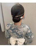 浴衣着付け＋ヘアセット