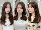 アイシー 表参道(ICY)の写真/大人可愛い韓国トレンドヘア★お顔立ち盛れるレイヤーカット/ハッシュカット/顔周りカット/透明感カラー