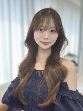 レイリー 原宿 表参道(Rayreee) 透明感ミルクティーベージュ×顔まわりレイヤー