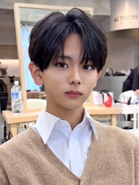 ナチュラル 渋谷(NATURAL) ラウンドマッシュ/縮毛矯正/ダブルカラー/フェザーパーマ