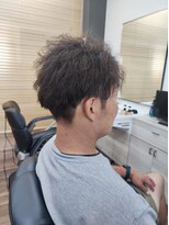 リルキャビン(Lilcabin)&nbsp;ツーブロック＋ツイストスパイラルパーマ