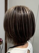 ルイ(ROUIS produced by LUCK 津田沼)&nbsp;ROUIS津田沼 アンブレラカラー 白髪ぼかし