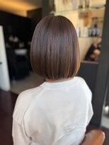 ローレン(LOREM)&nbsp;デザインカラーオリーブベージュ×ナチュラルボブ10.8