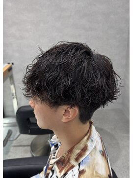 ブラック 渋谷 2nd(BLUCK) 【人気No.1パーマ】波巻きパーマ
