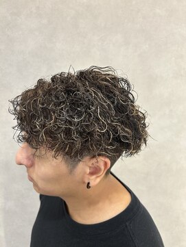 ハイライト波巻きツイスパMIX