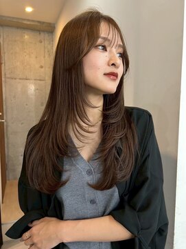 レイヤーカット/ハイレイヤー/ワンホンレイヤー/表参道