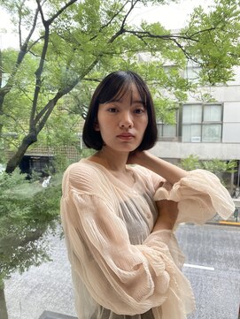 ビュートリアム 南青山(BEAUTRIUM) 冬こそ透明感たっぷりカラー/首周りすっきり小顔みせボブ