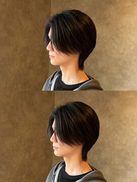 レベンディス(LEVENDIS) センターパートウルフ/ツーブロ