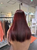 サンエンヘアー(lll_en hair)&nbsp;ワインレッド