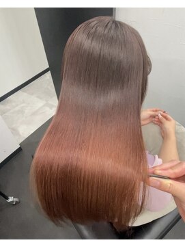 ピリオド 赤坂(Period.) ロングヘアー 縮毛矯正上級髪質改善 赤坂見附