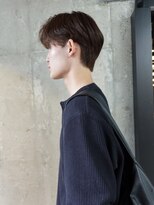 オルカ(ORCA)&nbsp;ダウンパーマ　センターパート　韓国　マッシュ　新宿　南川聖華