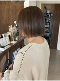 切りっぱなしボブ/ミニボブ