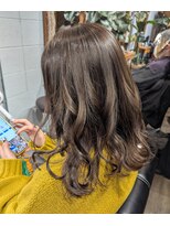 ヘアードレスビュー(hair dress V.I.E.W)&nbsp;Wカラーで透明感ブラウン
