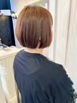 キャアリー(Caary) 福山Caary髪質改善ストレート梅雨対策ナチュラルストレートボブ