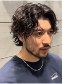 波巻きツイストスパイラルパーマ