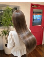 エイム ヘア リアム 調布店(eim hair liam)&nbsp;縮毛矯正/ストレートヘア/顔周りレイヤーカット/ロングヘア/調布