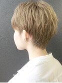 丸型ナチュラルショートハイトーン
