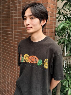 ヒントステーション(HINTSTATION) 〈浅草美容室〉ナチュラルマッシュ/毛流れパーマ
