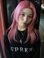 クペウイビ 心斎橋(cope'u yive)&nbsp;ピンクカラー/ダブルカラー/ケアブリーチ/ブロンド/心斎橋難波