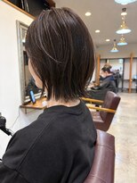 リドル ヘアー 駒生店(Riddle HAIR)&nbsp;広がる髪に朝ラク外ハネストレートボブ