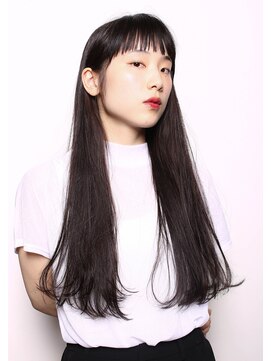 カラン(KARAN) パッツンロング（前髪有）