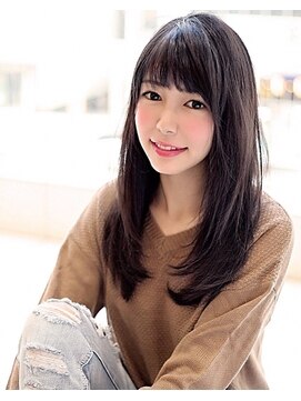 フォルテ 城北店 胸上可愛いレングスのワンカールヘア○