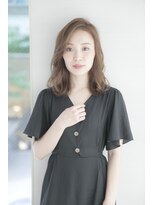 アフロディーテ 銀座(APHRODITE GINZA)&nbsp;グレージュカラー/斜めバング/シルキーベージュ/銀座/東銀座