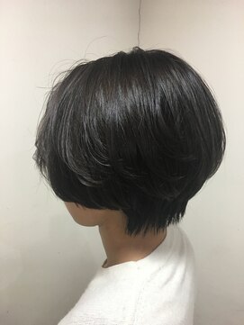 ヘアー アイス カンナ(HAIR ICI Canna) ハンサムショート×ハイライト×ダークトーン