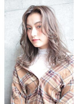 ファム(FAM) シースルーウェーブロング