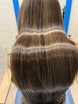 スローライフヘアーデザインアンドスパラウンジ(Slow life Hair design spa lounge)&nbsp;潤ツヤロング 高濃度水素質感矯正ミネコラ