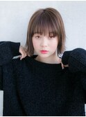外ハネショート フレンチボブ