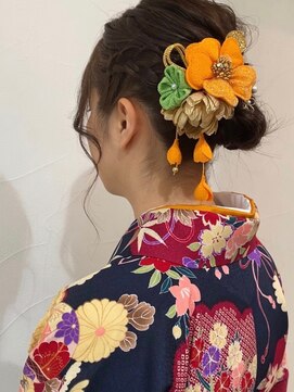 ネオリーブアオバ 高田馬場店(Neolive aoba) 【高田馬場/aoba】卒業式袴着付け＆ヘアセット