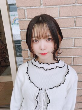 サロンドミルク 原宿(salon de MiLK) 【salon de MiLK 原宿】おしゃれインナー×ショートウルフ