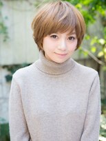 ライズ バイ レボ 柏店(RISE by REVO)&nbsp;ボブ/カーキグレージュ/大人かわいい/フェザーバング