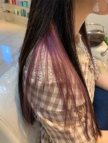 ザビー(THE B)&nbsp;本八幡×インナーカラー×ピンク×パープル×ケアブリーチ