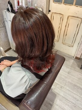 ルクール 美容室(Le coeur) インナーカラー