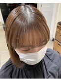 前髪縮毛矯正(コユキ)