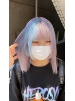 イエナ 渋谷(IENA)&nbsp;デザインカラー 水色、ホワイトラベンダー