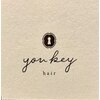 ユーキーヘアー(you key hair)のお店ロゴ