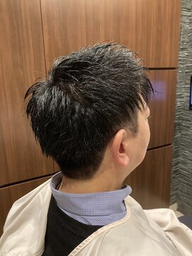 プレミアムバーバー 目黒店(PREMIUM BARBER produce by HIRO GINZA) エッジショート