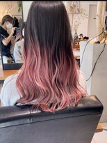 シェルハ(SHELHA)&nbsp;【坪井裕介】グラデーション/ホワイトピンク