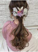[OCEAN Hair&Life藤原純] ローポニーテールアレンジ☆ 