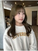 【minim×mio】olive color