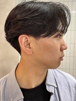 メンズ/センターパート/ニュアンスパーマ