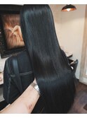 #黒髪ロング#艶髪#髪質改善