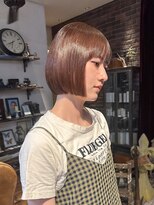 トレンチ(TRENCH)&nbsp;《TRENCH おつじ》丸みのあるボブスタイル