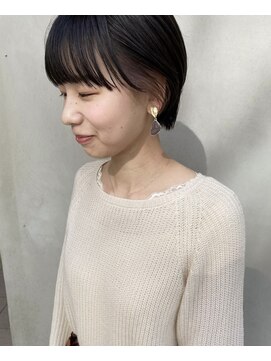 ヨウ(yeau) ハンサムショート＆ベージュカラー