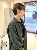 【Look at】20代30代40代ミントアッシュマッシュショート